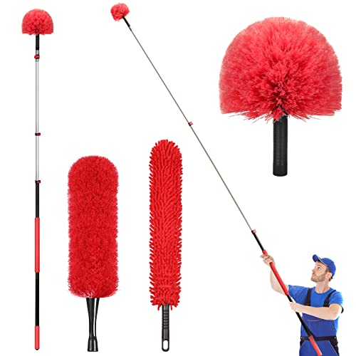 20ft High Reach Dusting Kit with Extension Pole