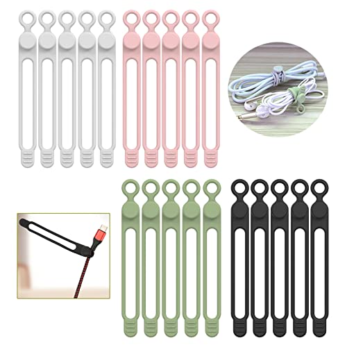 Reusable Cable Ties 120PCS Adjustable 6 Inch Cord Ties Fastening Wire  Straps Cable Organizer Wire Ties Cable Management Hook Loop Cord Organizer  for Electronics Home Office PC TV Organizing (Black) 