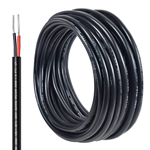 22 Gauge 2 Core Wire for LED Lights and Automotive UL Listed