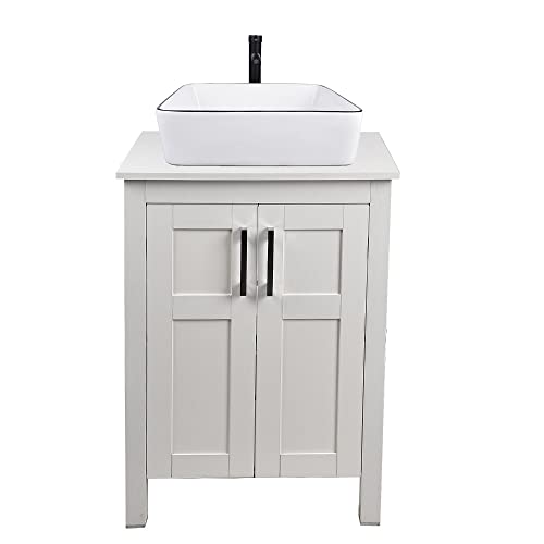 24” Bathroom Vanity Sink Combo