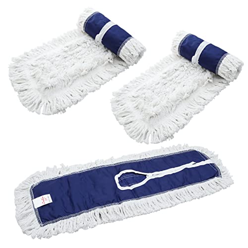 24" Industrial Strength Cotton Dry Dust Mop Head