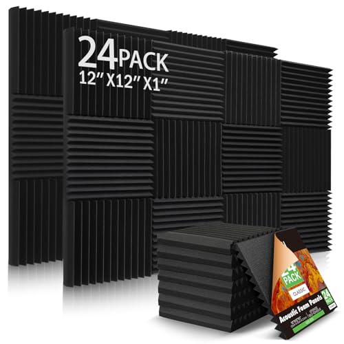 24 Pack Acoustic Panels