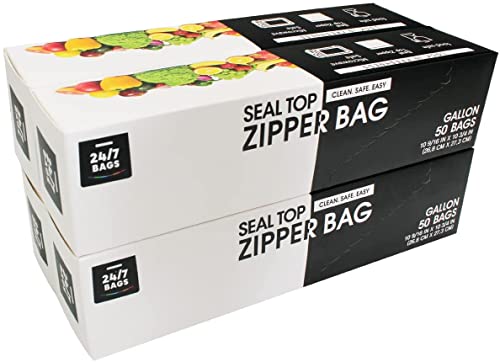 24/7 Bags Double Zipper Storage Bags - Versatile and Reliable Solution