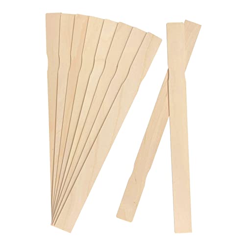 25 Pack Wooden Paint Stir Sticks