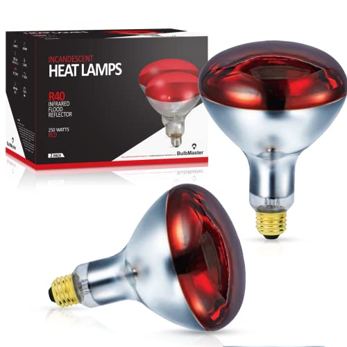 250W R40 Red Heat Lamps