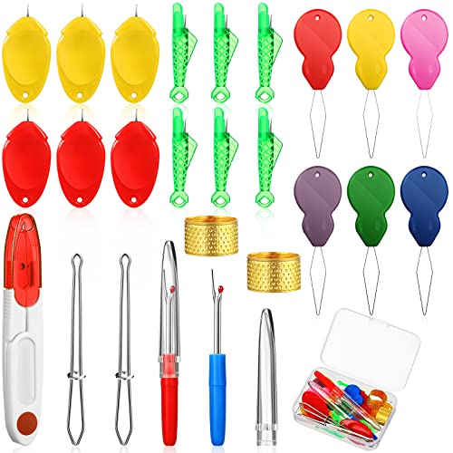 26-Piece Needle Threaders Kit - Complete Sewing Tool Set