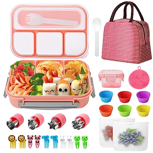  NatraProw Bento Box Adult Lunch Box with Bag, Lunch