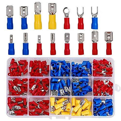 PONFY Insulated Wire Electrical Connectors - 280 Pcs Assortment