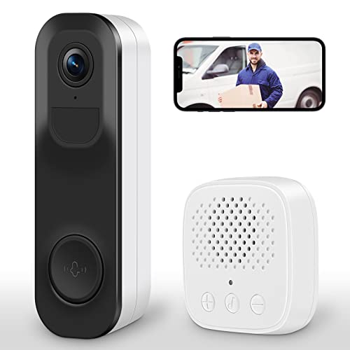 2K WiFi Video Doorbell Camera