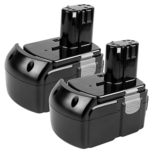 [2Pack] 18V 6.0Ah! High-Output Battery for Hitachi Power Tools