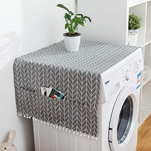 2PCS Anti-Slip Washer And Dryer Top Covers