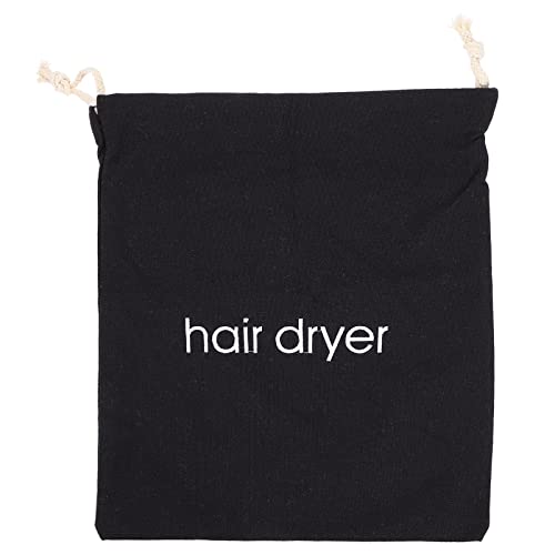 2PCS Hair Dryer Bags, Fabric Drawstring Bag Container, Travel Hair Dryer Bag, Hotel Hair Dryer Bags for Travel Bathroom