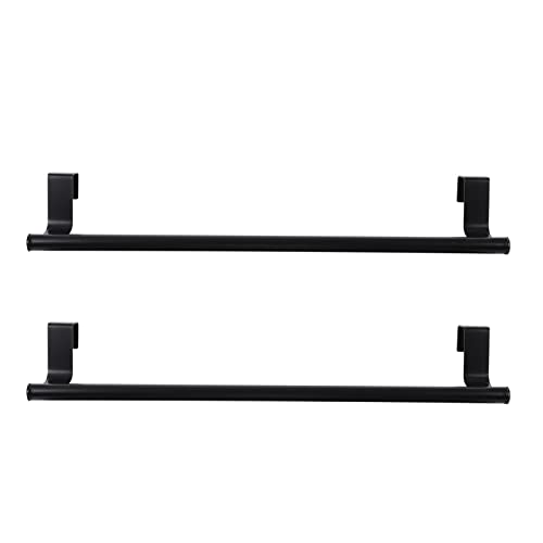 2Pcs Wall-Mounted Stainless Steel Towel Rack