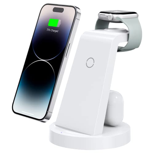 3 in 1 Charging Station for iPhone - Wireless Charger for Apple Products