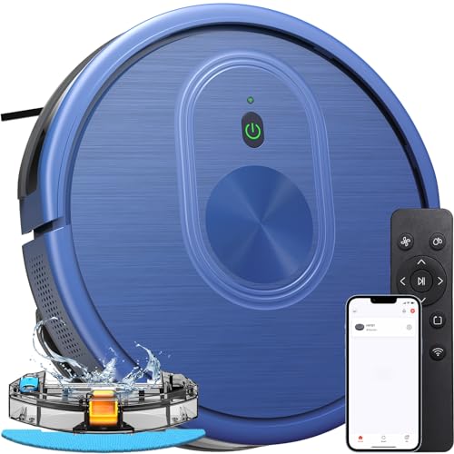 XIEBro 3-in-1 Robotic Vacuum & Mop: App/Bluetooth/Alexa, 1600Pa Suction