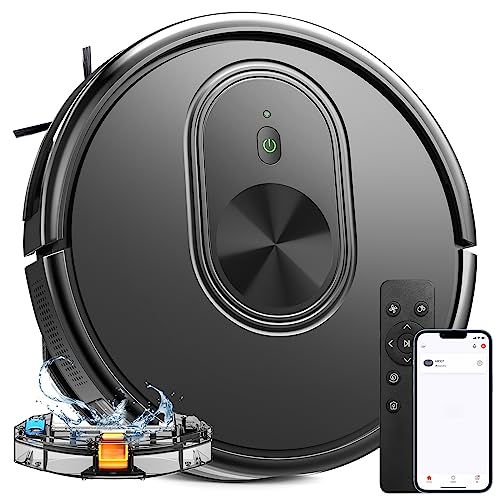 3-in-1 Robot Vacuum and Mop Combo with App Control