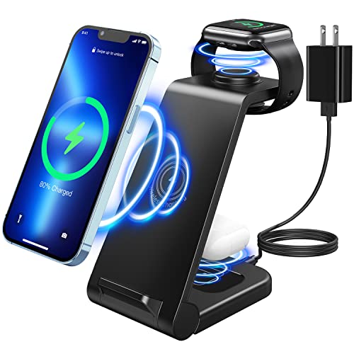 3-in-1 Wireless Charger Stand Dock