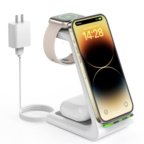 3 in 1 Wireless Charger Stand for Apple