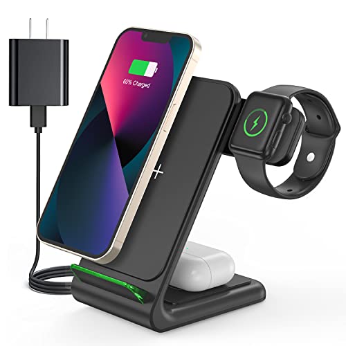 3 in 1 Wireless Charger Stand for Apple Devices