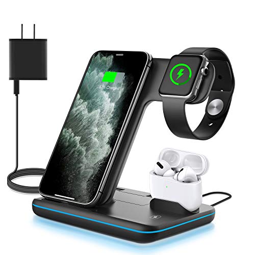 3 in 1 Wireless Charger Station for Apple