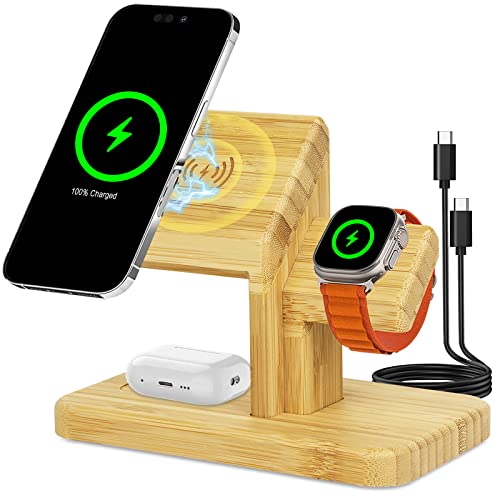 3-in-1 Wireless Charging Station for Apple