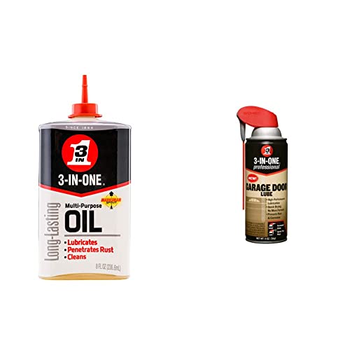 3-IN-ONE 100581 Professional Garage Door Lubricant Spray, 11  oz. (Pack of 4) : Tools & Home Improvement