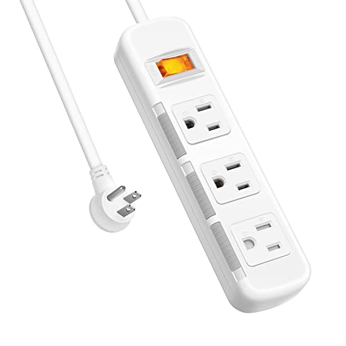 3 Outlet Power Strip Surge Protector