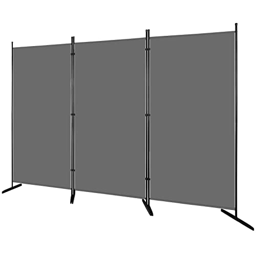 3-Panel Folding Portable Office Walls Divider