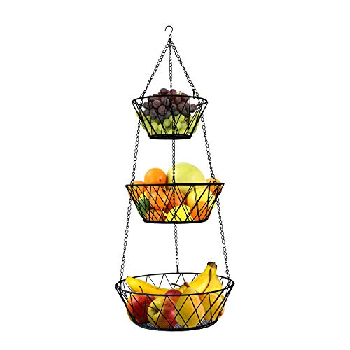 3 Tier Hanging Kitchen Fruit Basket