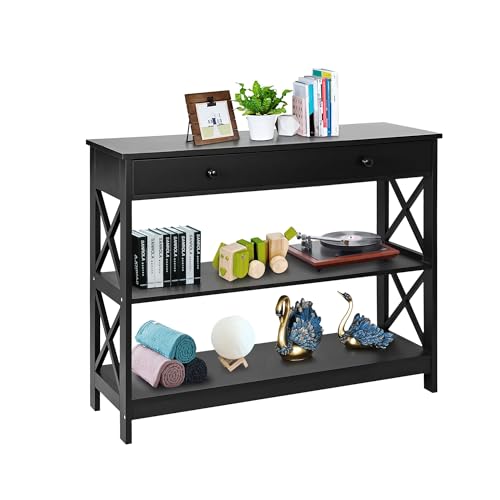 13 Amazing Black Console Table With Drawers For 2023 | Storables