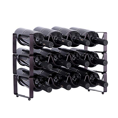 3 Tier Stackable Wine Rack by YCOCO
