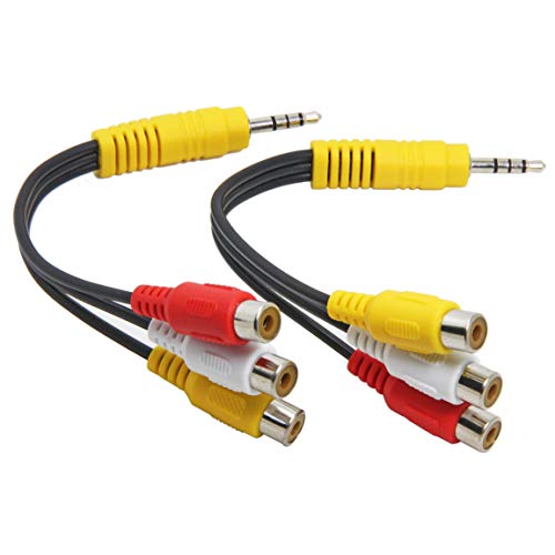 3.5mm to RCA AV Cable for Samsung TV