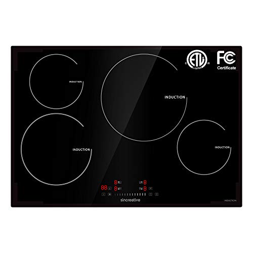 30 Inch Electric Cooktop with 4 Burners