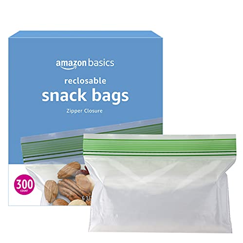 300-Count Amazon Basics Snack Storage Bags