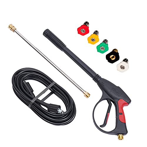 3000 PSI Pressure Washer Gun Kit with 5 Quick Connect Nozzles