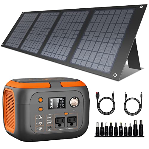 SinKeu 300W Portable Solar Power Station with 40W Panel