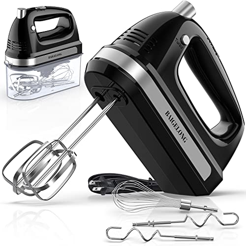 300W Ultra Power Food Kitchen Mixer with 5 Self-Control Speeds