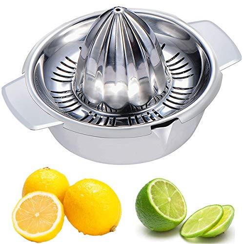 304 Stainless Steel Manual Citrus Juicer with Convenient Design