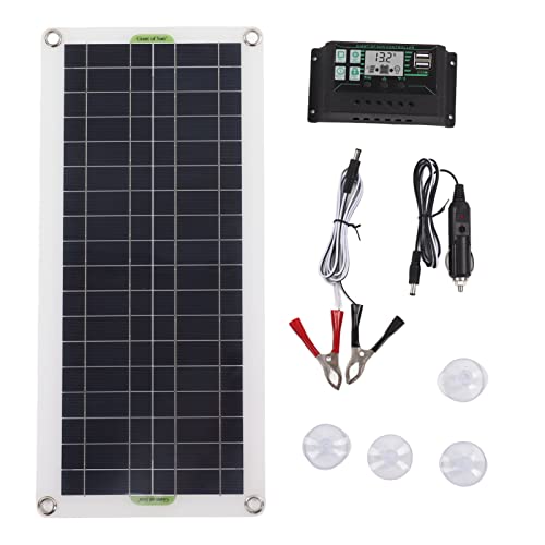 Cryfokt Solar Panel Kit - Complete Solution for Charging and Maintaining 12V Batteries