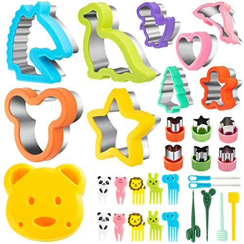 32Pcs Sandwich Cutter for Kids Bento Box