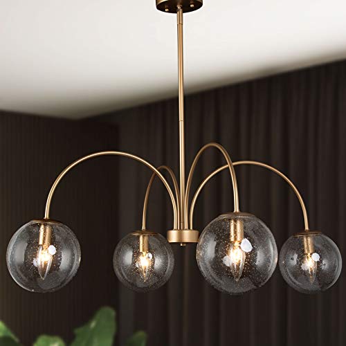 33’’ Modern Gold Chandelier for Dining Rooms