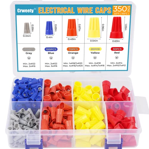 Colorful Wire Connectors Nuts Assortment Kit for Quick Connection