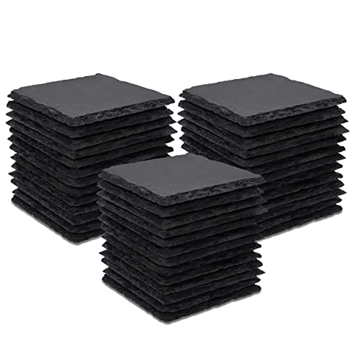 36 Pieces Slate Drink Coasters by GOH DODD