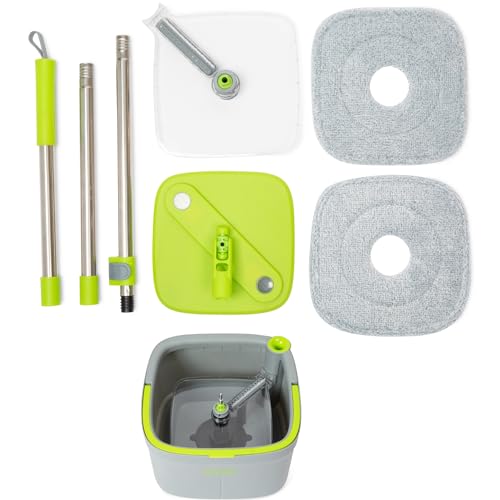 360 Spin Mop Bucket Set with Spin Wringer