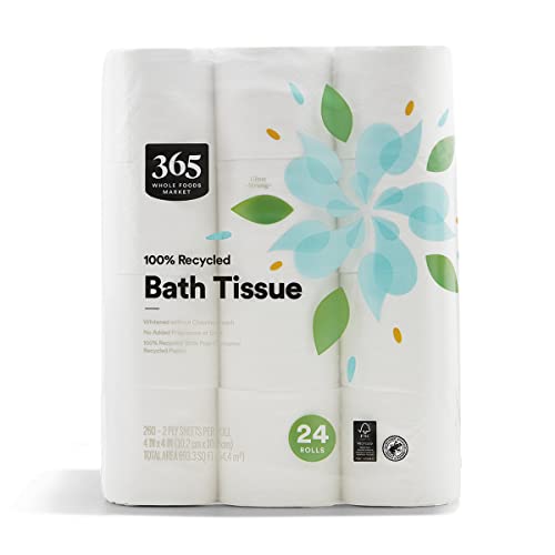 365 Bath Tissue Double Roll 24 Count