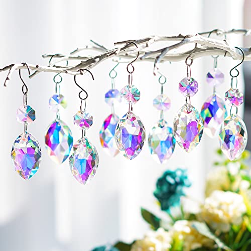 38mm Horse Eye Chandelier Crystals