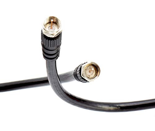 3ft Coaxial Cable with Easy Grip Connector Caps