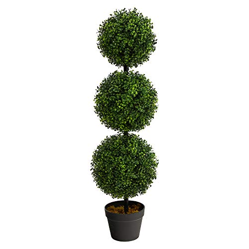 3ft. Boxwood Triple Ball Topiary Tree