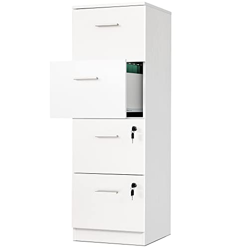 4-Drawer Vertical Filing Cabinet for Home Office