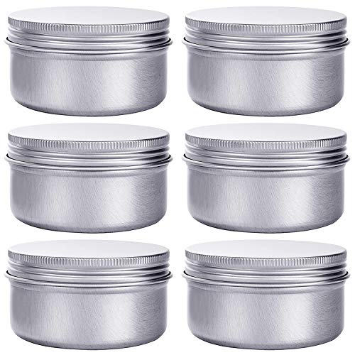 4 Ounce Aluminum Cans with Screw Lid